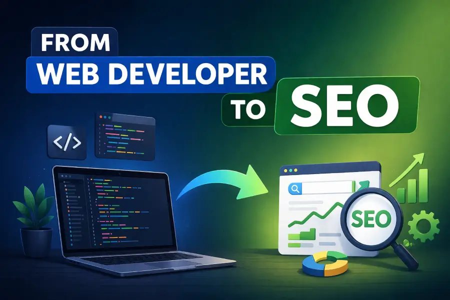 from web developer to seo