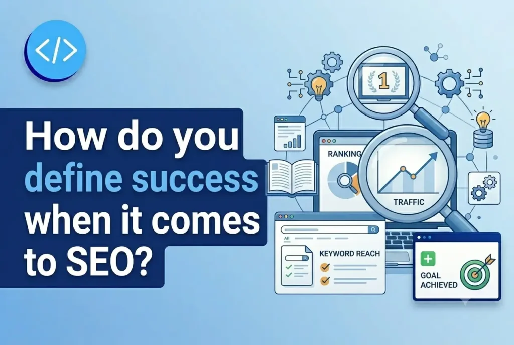 how do you define success when it comes to seo