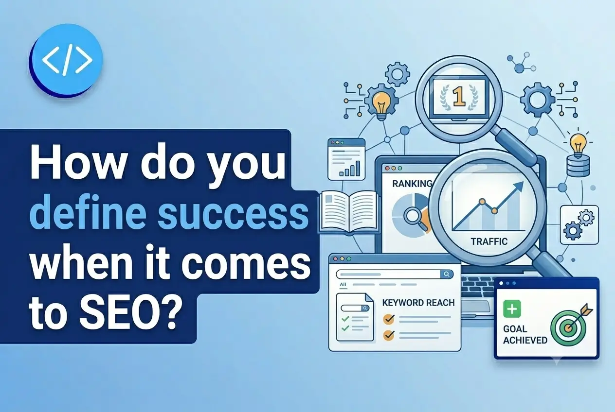 how do you define success when it comes to seo